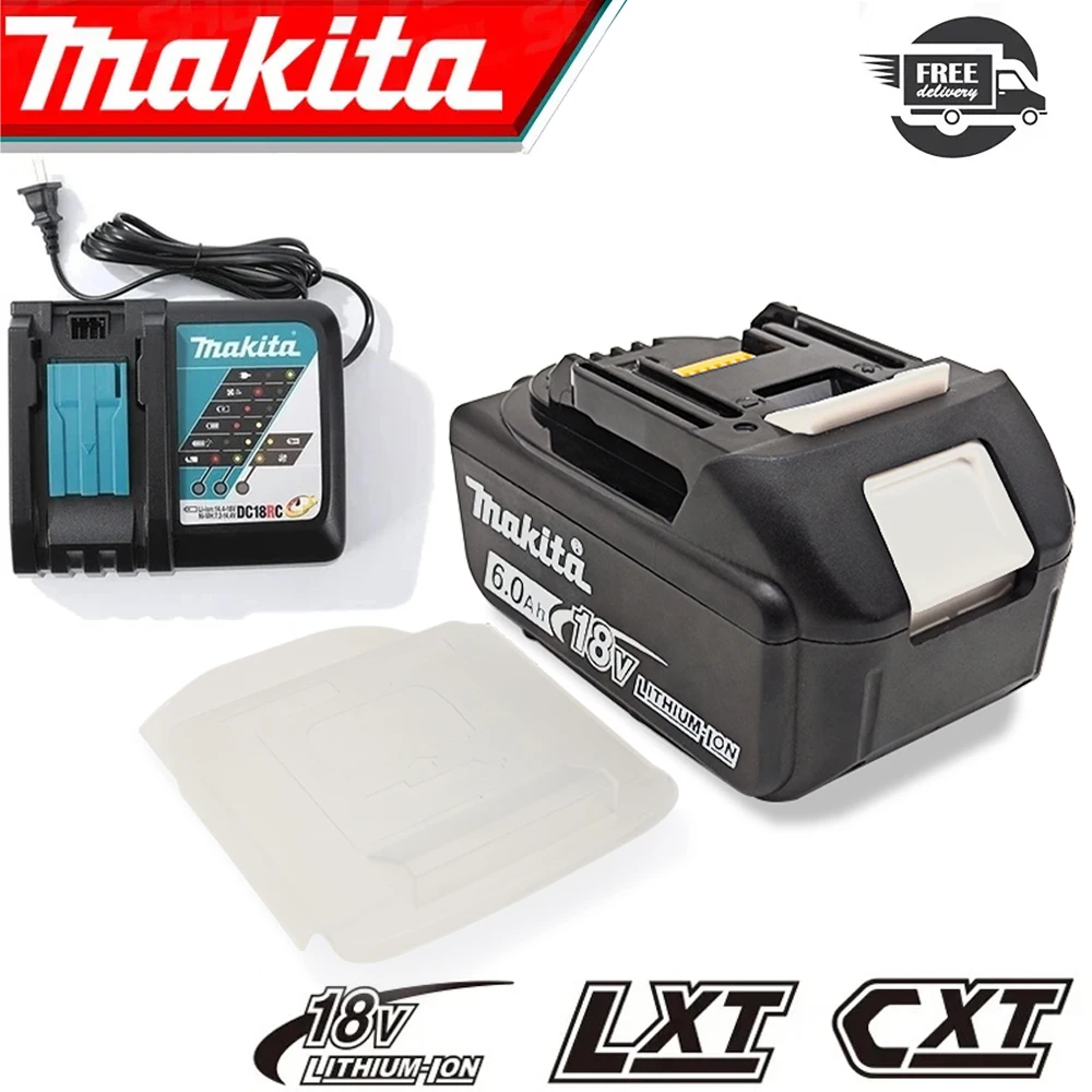 

New Makita 18V 3.0Ah/5.0Ah/6.0Ah Battery, for Power Tool BL1830B BL1850B BL1850 BL1840 BL1860 Replacement Lithium Batteries