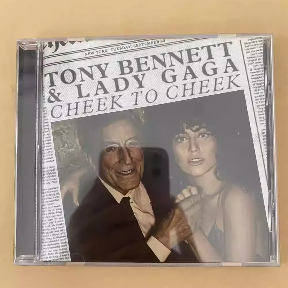 

Classic Jazz Pop Album Tony Bennett & Lady Gaga Music CD Cheek To Cheek Music Record Cosplay Walkman Car Soundtracks Box Gifts