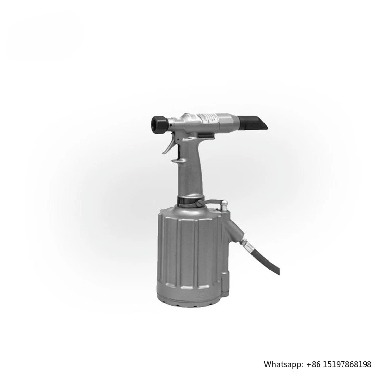 Pneumatic Rivet Gun Air‑Powered Huckbolt Riveting Tool Hand Operated for 4.8‑6.4mm Lock Bolts