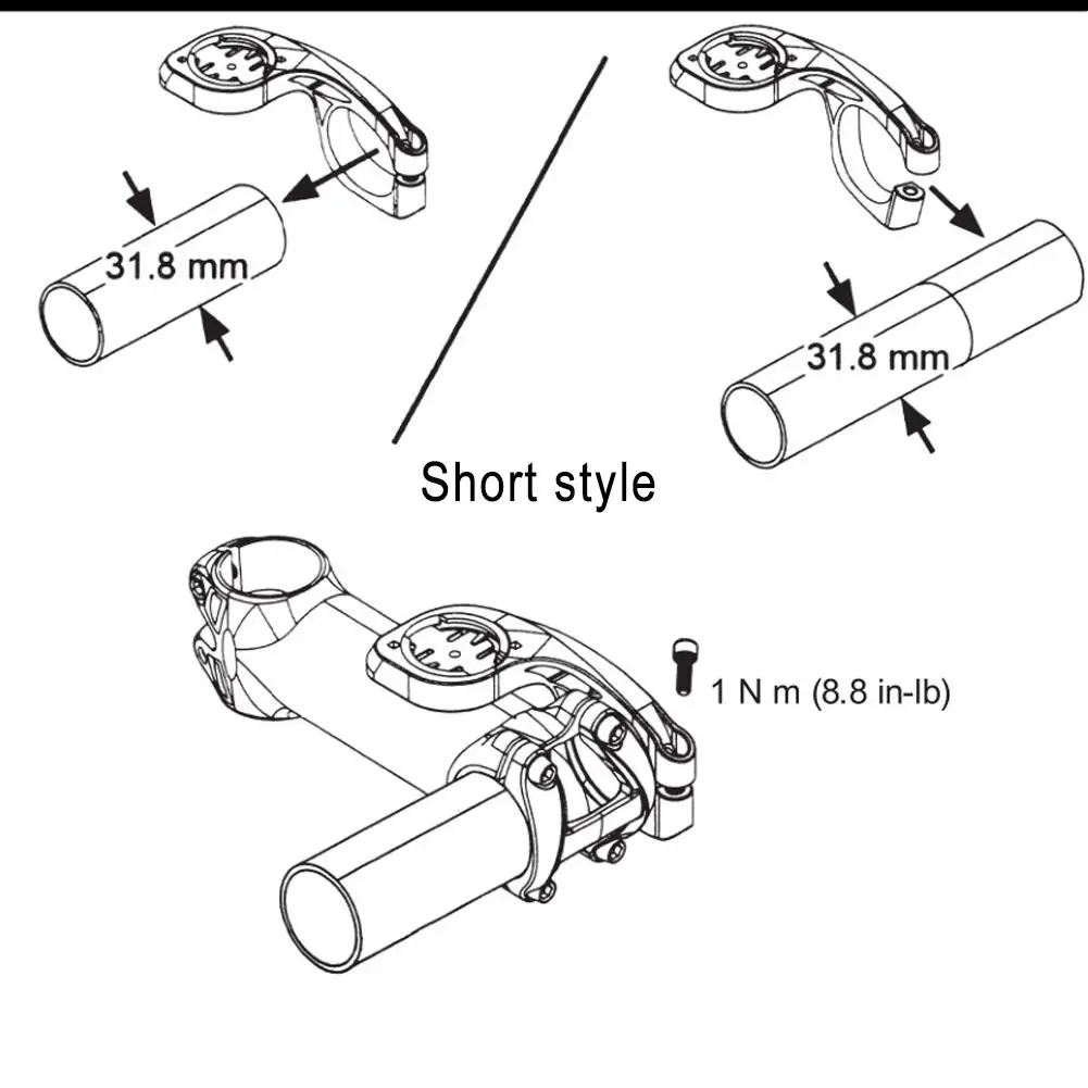 For Garmin Magene IGPSPORT Bicycle Computer Bracket Road MTB Bike Handlebar Holder GPS Meter Base Speedometer Extension