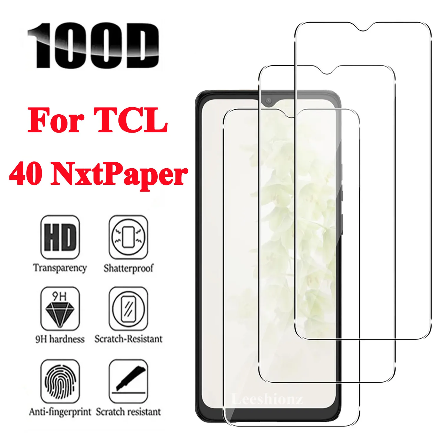 

For TCL 40 NxtPaper 5G Screen Protector Glass Film 100D Tempered Glass Film