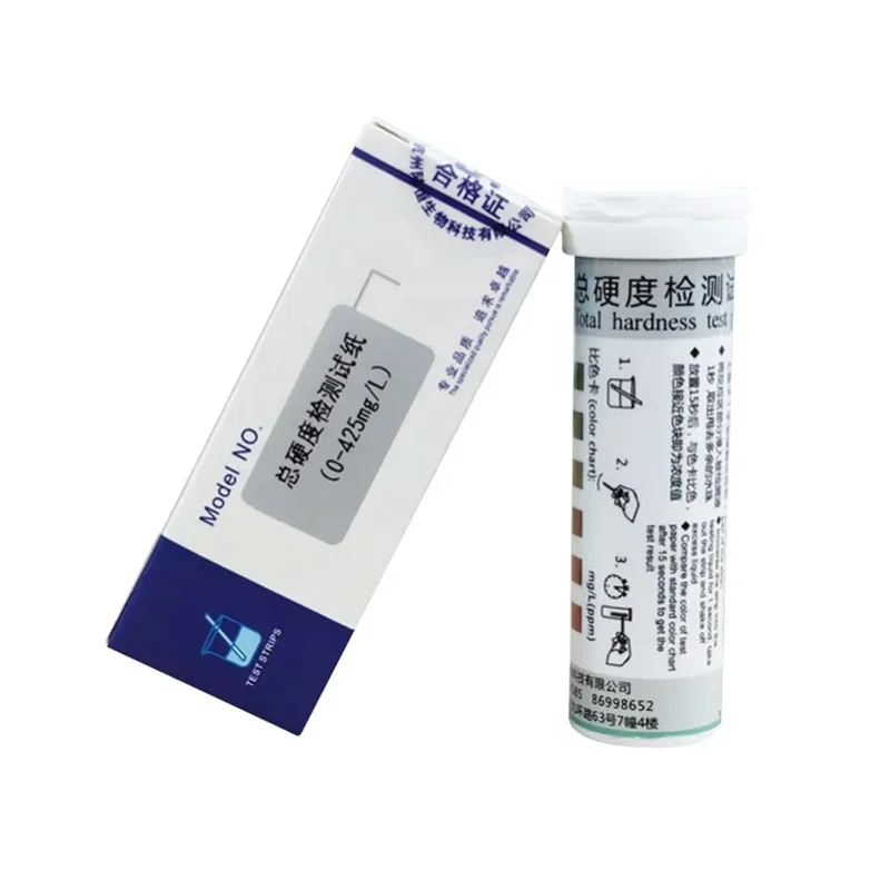 

Hardness Test Kit Rapid Analysis Series Water Quality Test Kit Total Hardness Test Strips LH-1014