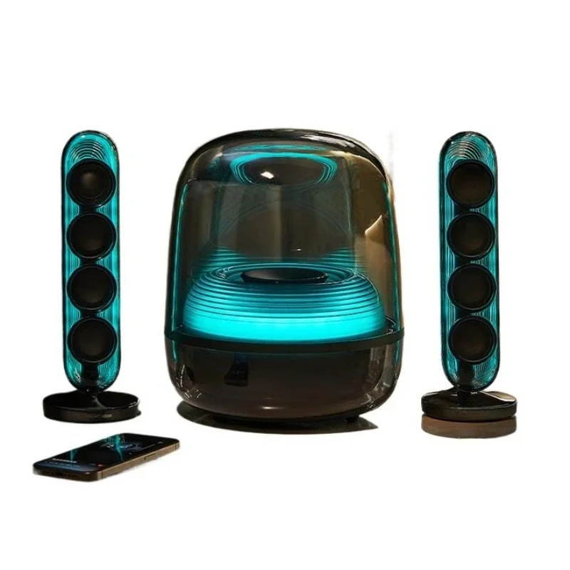 

Desktop bluetooth speaker, home art gift