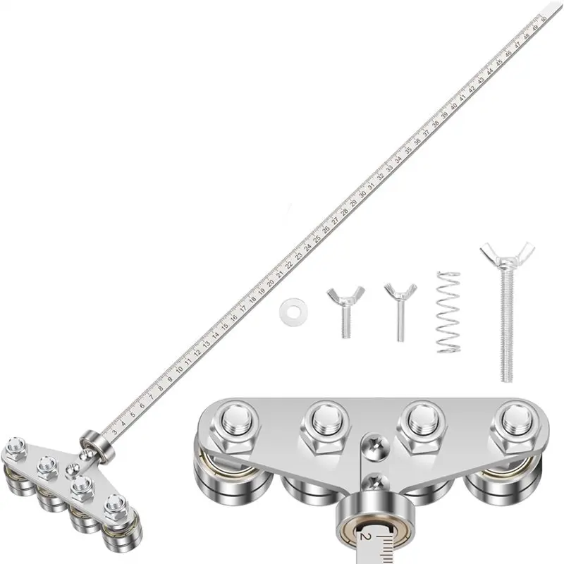 

Универсальные 20-дюймовые регулируемые штангенциркули Happy New для измерений, направляющая для циркулярной пилы, набор для прямых работ