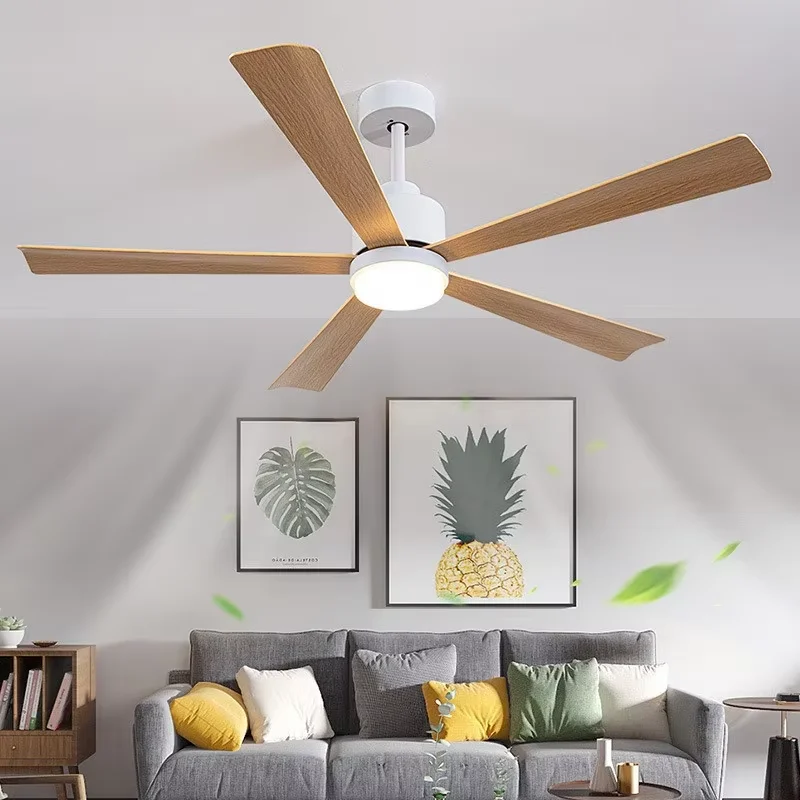 Modern  Ceiling Fan LED Light Simple High Wind DC Motor 35W ABS Fan Blades Ceiling Fan Living Room Dining Room Bedroom