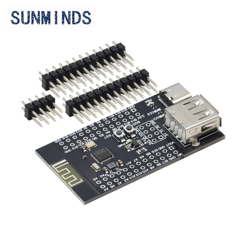 CH582M Development Board Core Board BLE Wireless For Bluetooth Microcontroller Low Energy Bluetooth MCU Dual USB