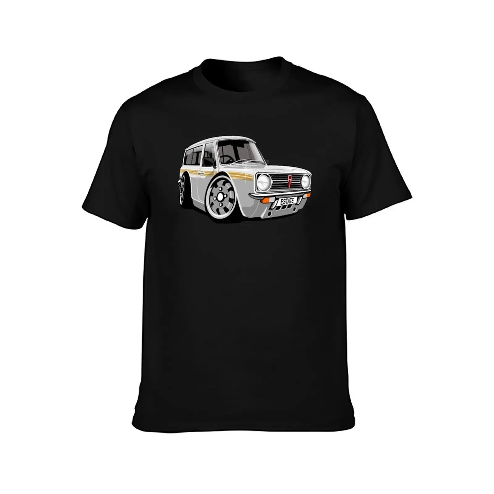 Classic BL Clubman estate caricature white T-Shirt shirts graphic tee oversized t shirts for men