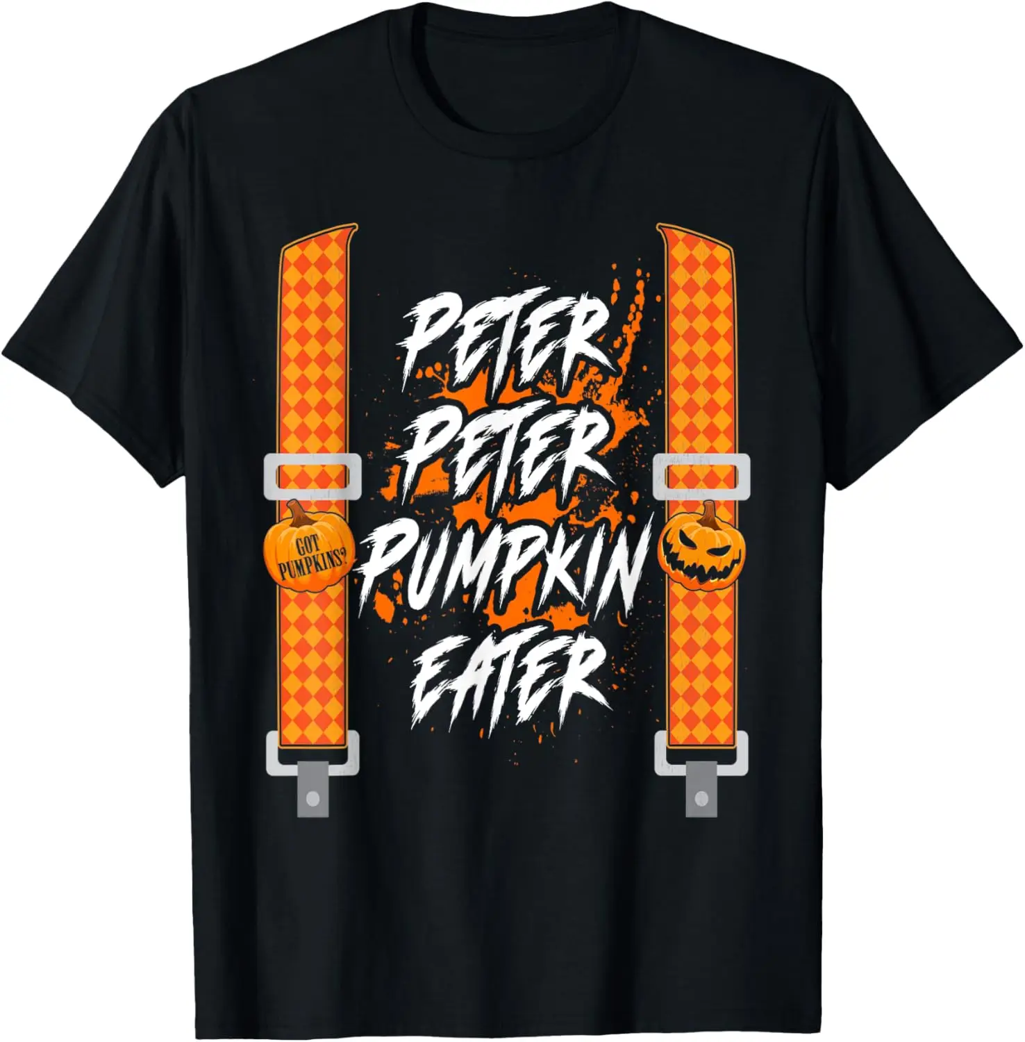 Peter Pumpkin Eater Halloween Costume Couple Men T-Shirt