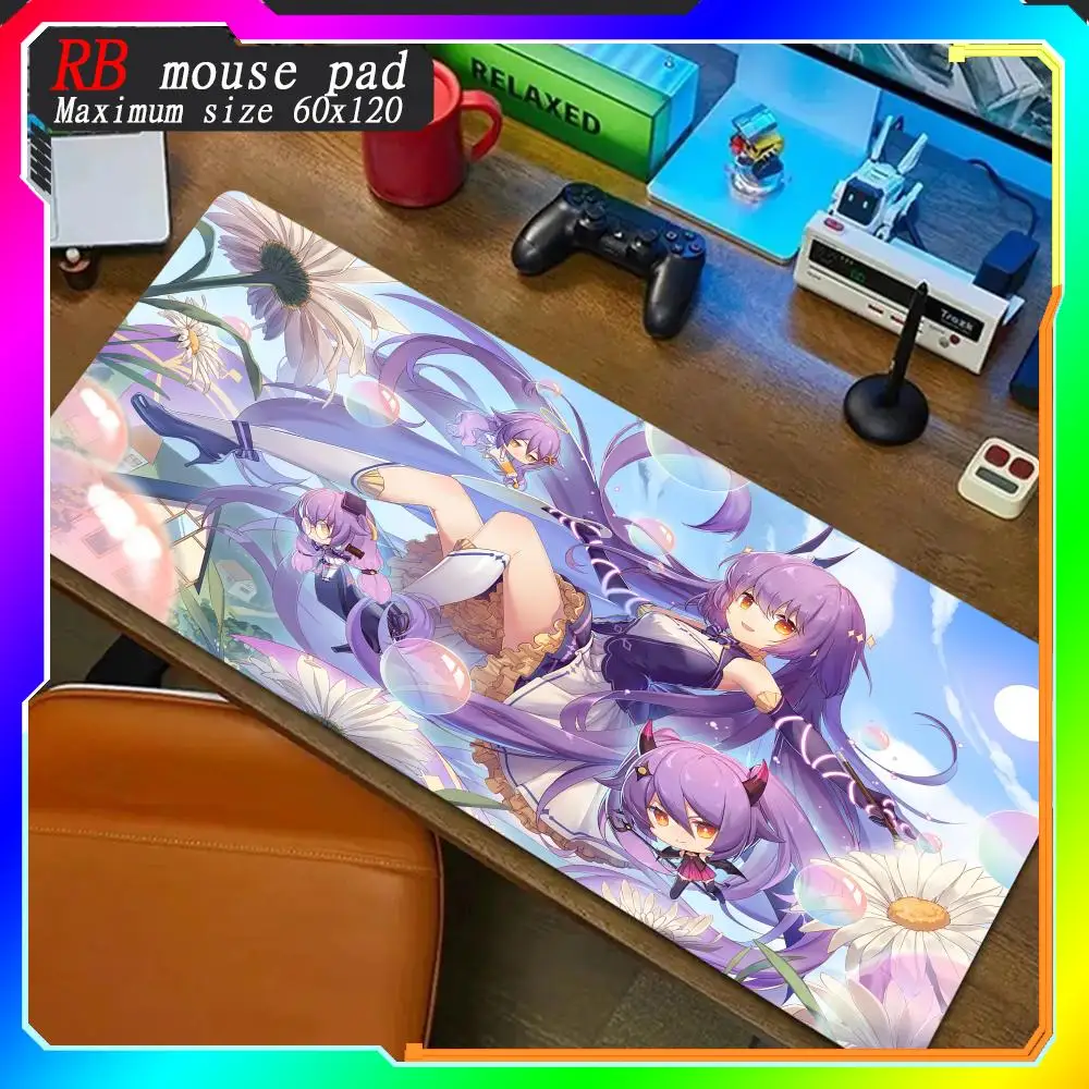 Honkai Impact 3 Mouse Pad Mousepad Deskmat Playmat Laptop Mouse Pad Gamer Anime Office Gaming Keyboard Rubber Carpet Desk pad