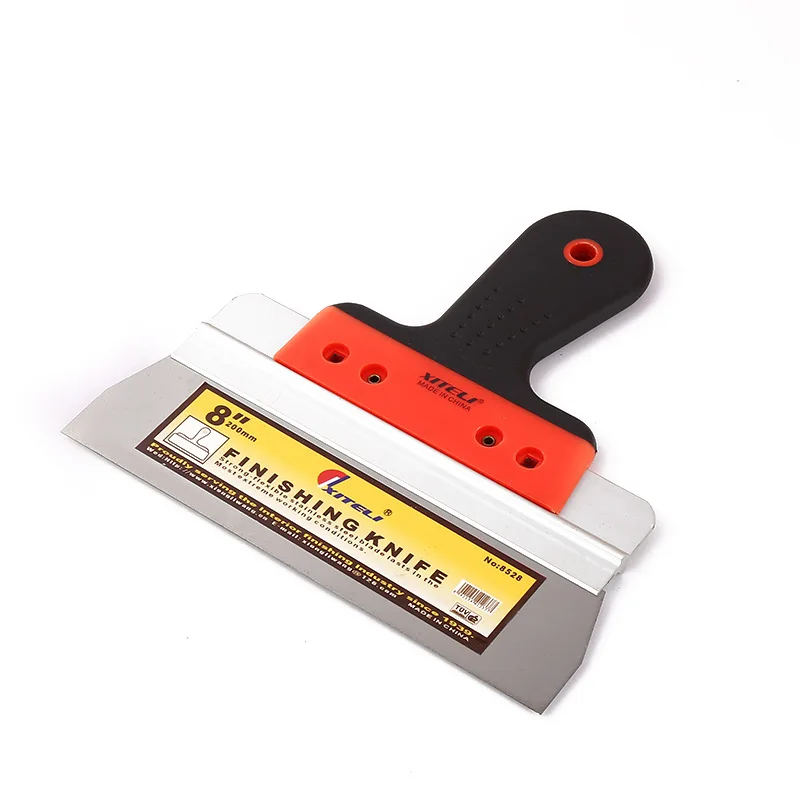 Putty Knife Paint Tool Plaster Filling Spatula Scraper Hand Tool for Wall Decoration Stainless Steel Putty Scraper Drywall Tools