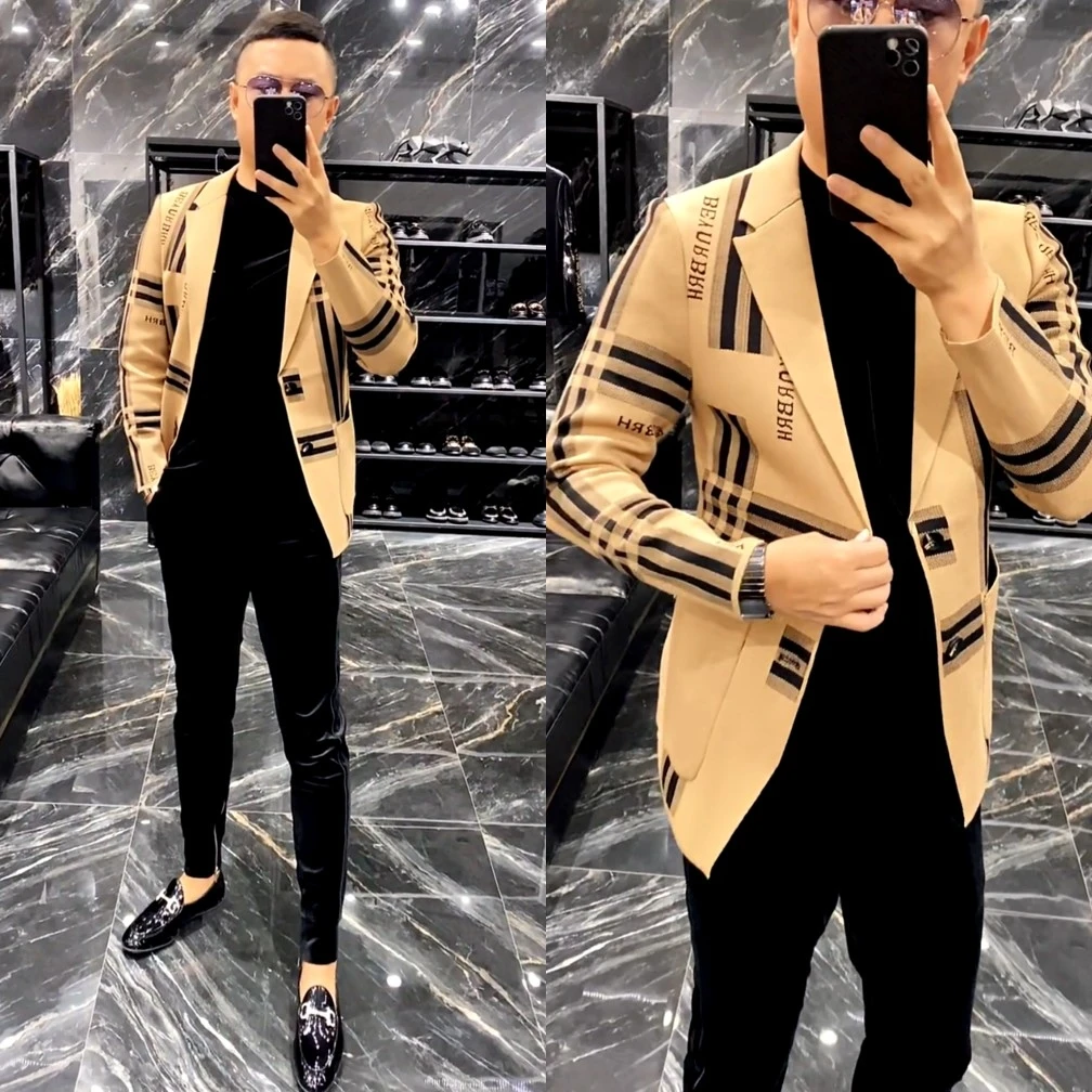 

Модный мужской вязаный кардиган 10650: повседневный, универсальный, стильный, для отдыха, осенний, с длинным рукавом, стандартный крой, молодежная одежда