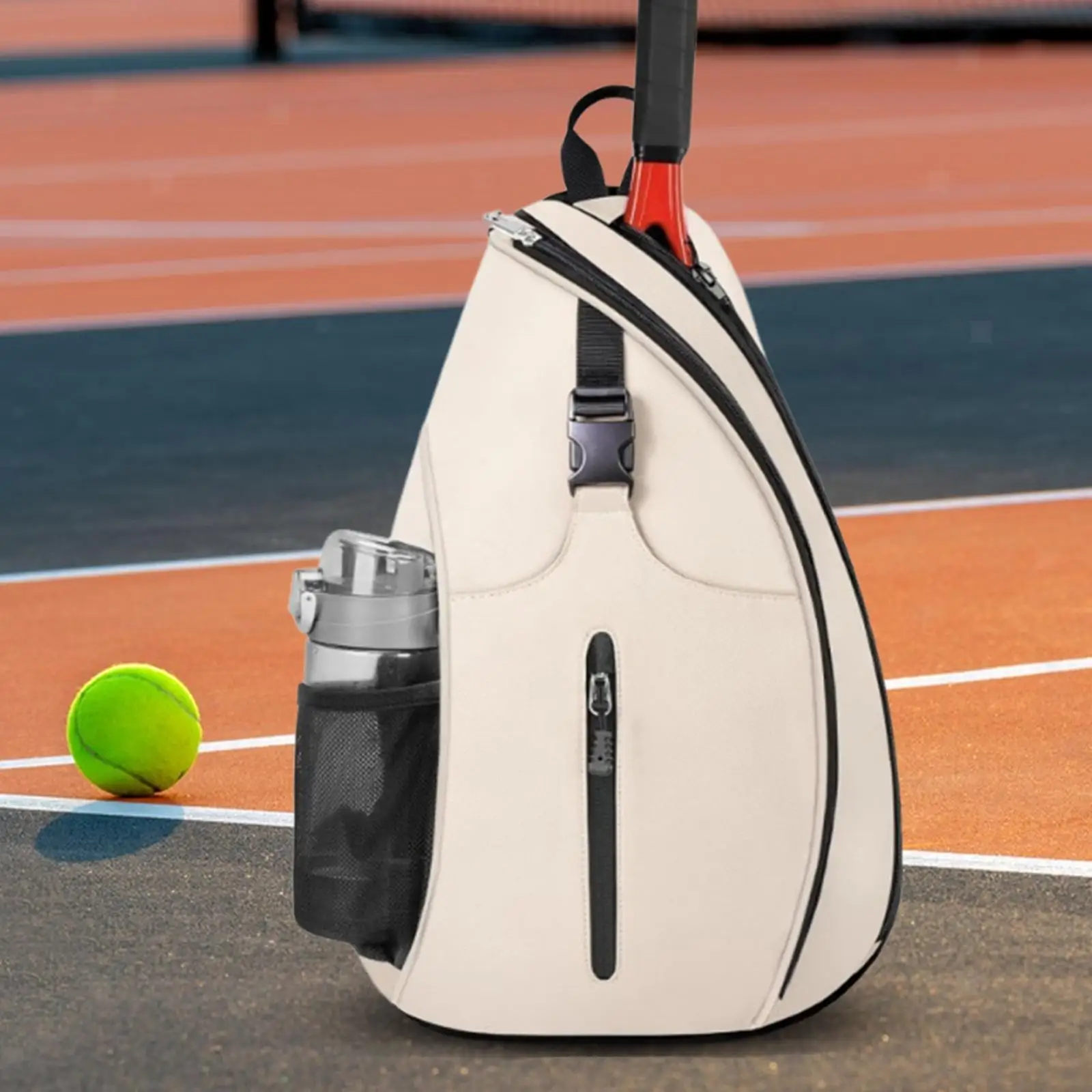 Badminton Bag Sports Backpack Storage Tennis Racket Bag with Independent Shoe Compartment Schoolbag Travel Sports Fitness Bag