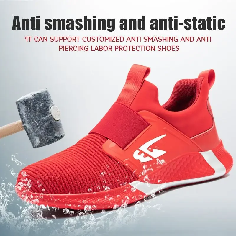 

Men's Anti Impact Anti Puncture Outdoor Wear-resistant and Anti Slip Protective Shoes Are Shipped As A Replacement