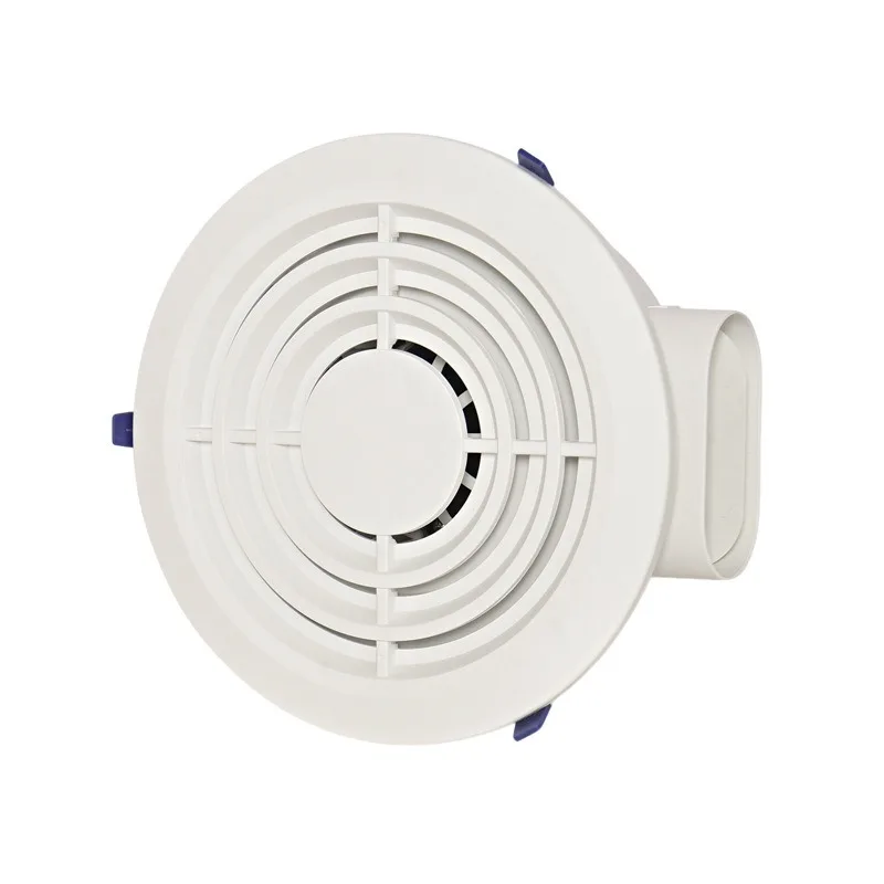 round buckle type exhaust fan fit gypsum board honeycomb panel LED light ventilation two in one silent ceiling bathroom fan