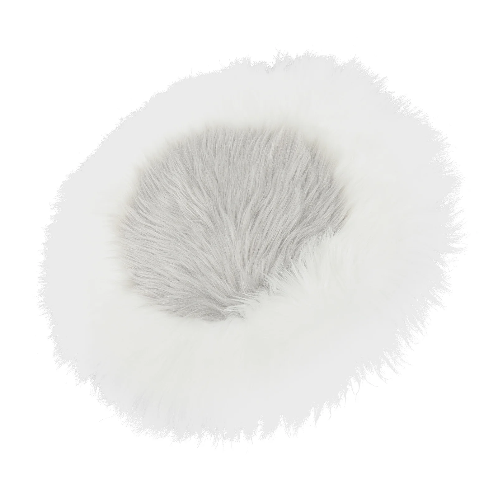 

Geometric Pattern Area Rug Grey White Color Block Soft Warm Floor Carpet for Bedroom Living Room Nursery Non Slip Base