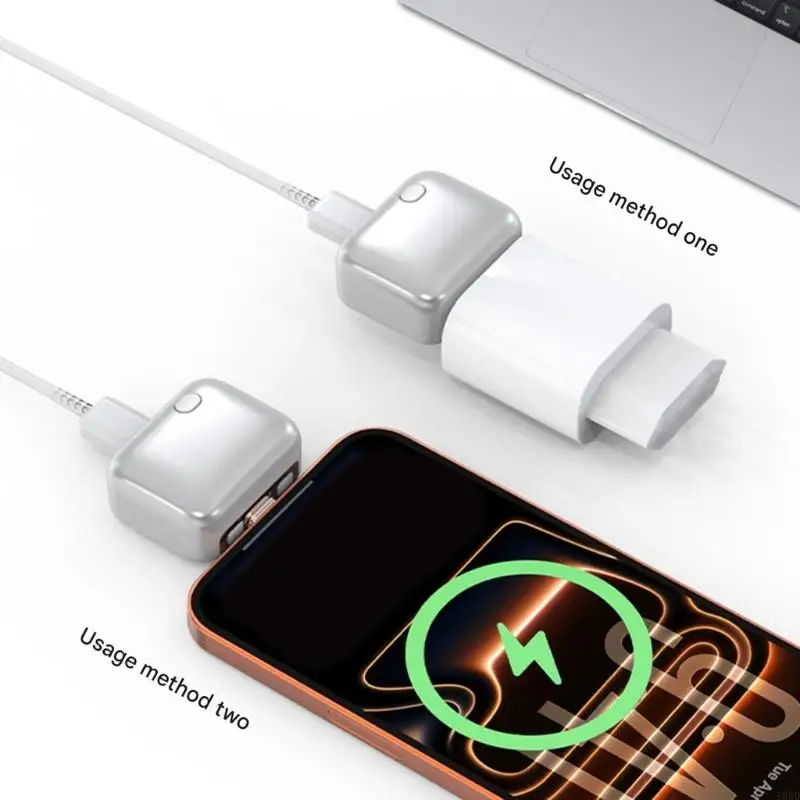 USB C Charge Separator for Full Charge Stop, 140W Charging Flow and One Button Resume for Bedside Office Travel Charging