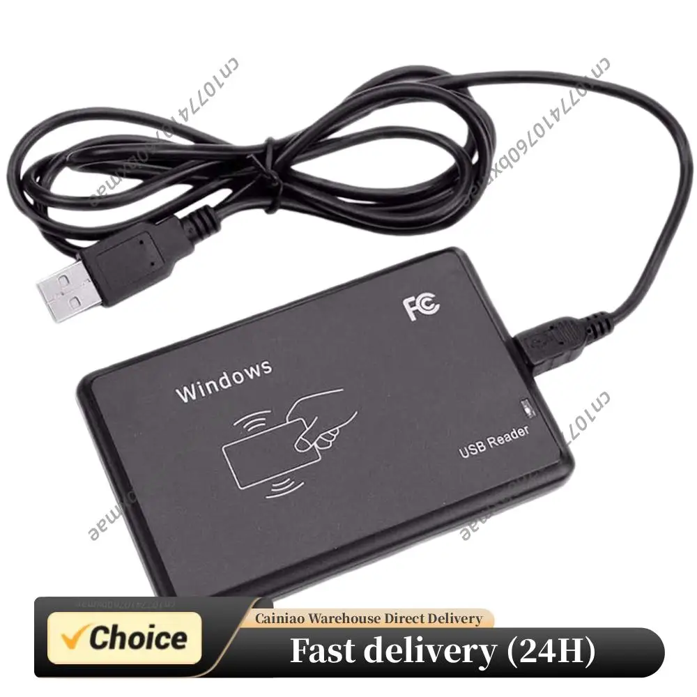 1/2/3Pcs NFC Reader 13.56MHz Access Control Encrypted Programmer with LED Indicator/Buzzer Compatible for Windows Linux MacOS
