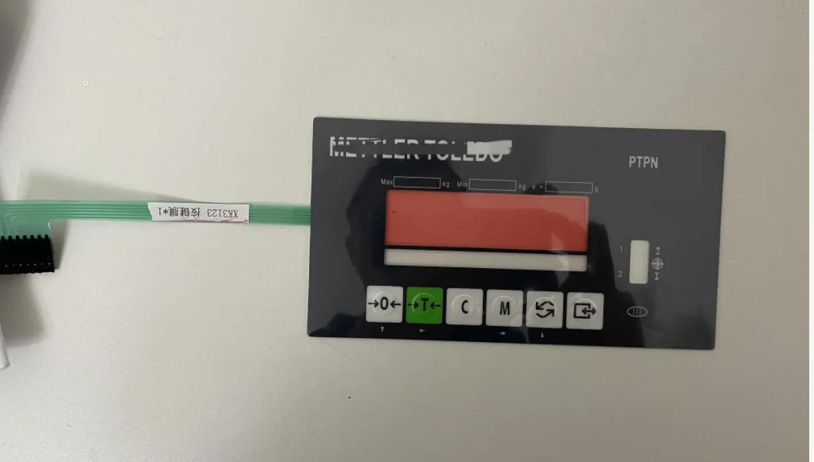 New Replacement Touch Membrane Keypad for METTLER TOLEDO Weighing Indicator IND320L XK3123 PTPN-1800-023 PANTHER