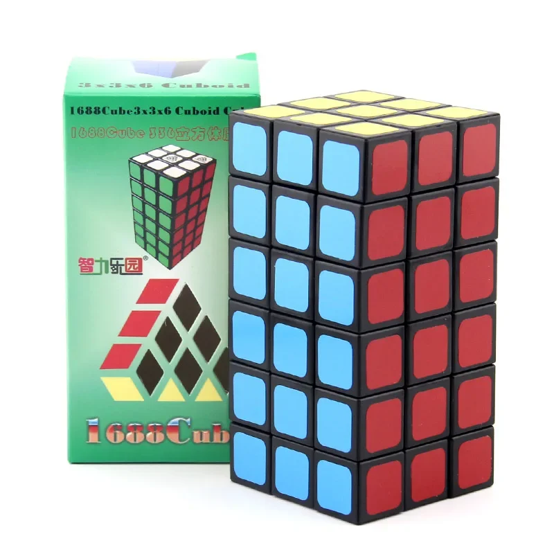 WitEden 1C Cuboid 3x3x6 (II) Magic Cube 1688Cube 336 Speed Twisty Puzzle Brain Teasers Educational Toys For Children