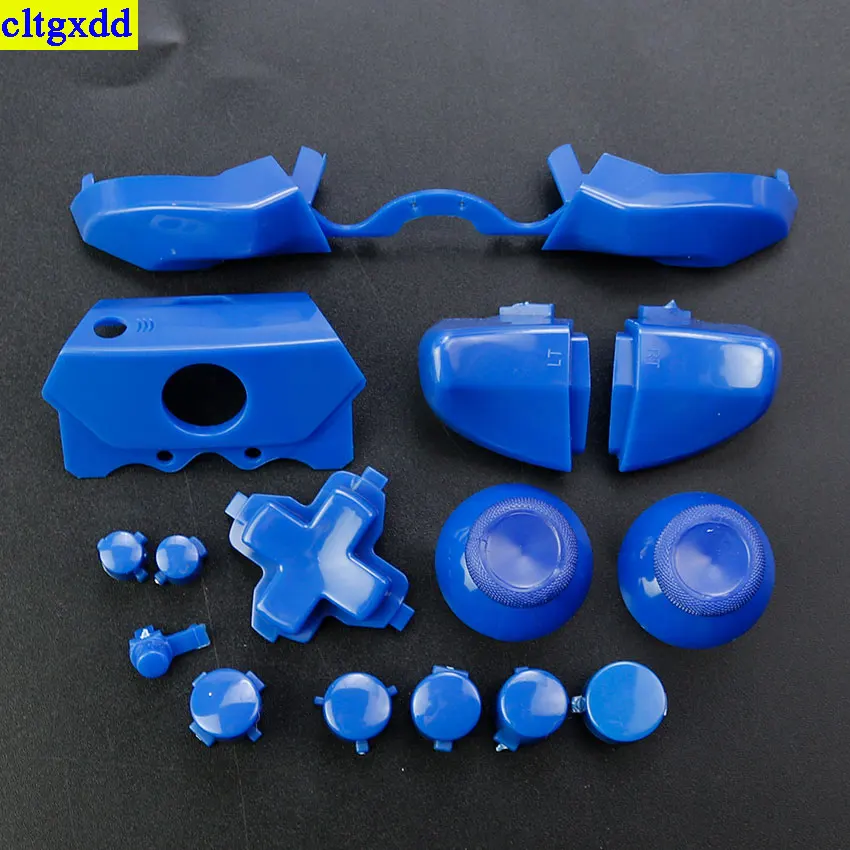 Cltgxdd Xbox One 엘리트 컨트롤러 범퍼 트리거 단추, 교체 D-패드 LB RB LT RT 단추 키트, 1 세트