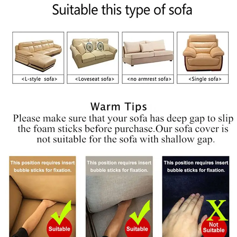 Thumbnail 4 - #79 Best Elastic Sofa Covers to Buy In 2026