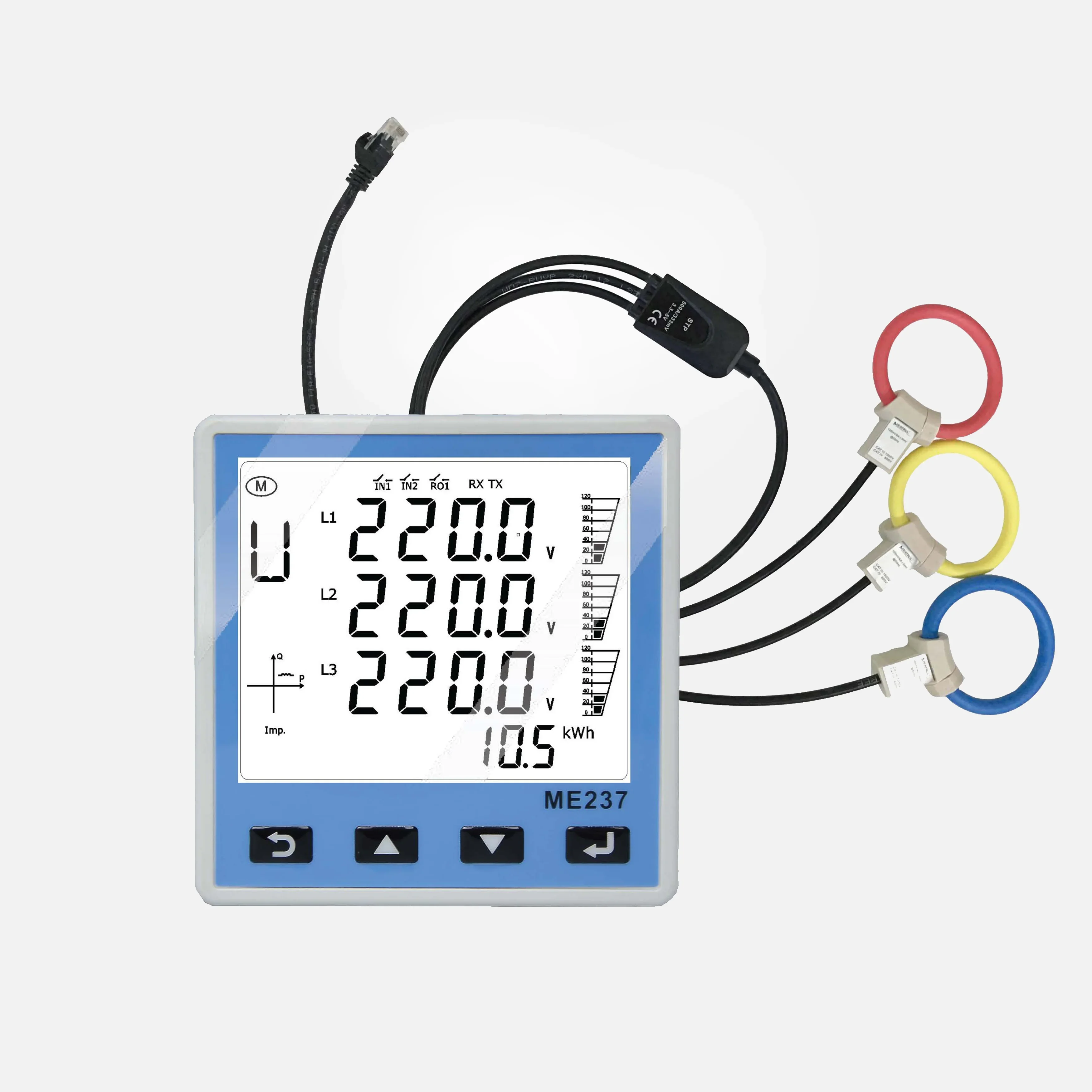 

Multifunctional electricity meter ME238