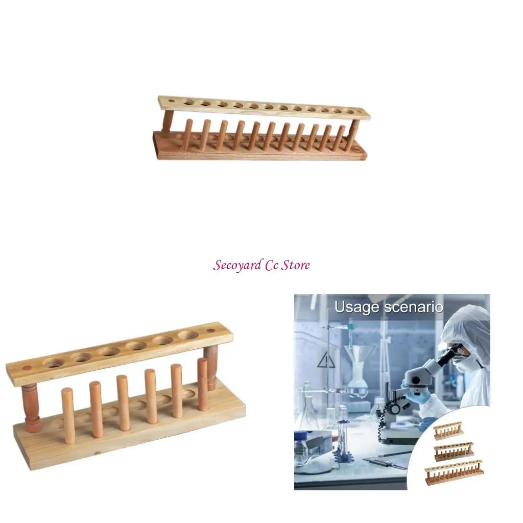 N3UC Test Tube Holder 22mm Test Tube Display Stand Test Tube Rack For Centrifuge Tube Dropper Pipettes Test Tube
