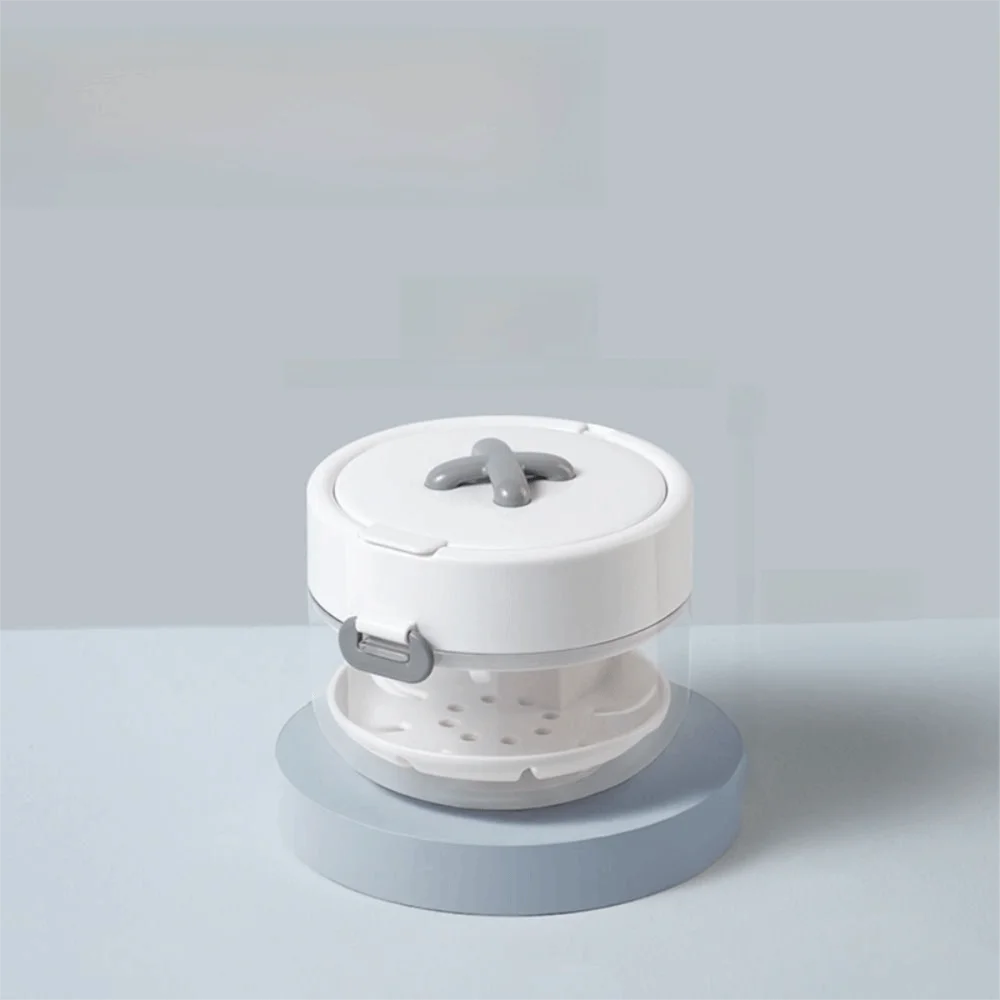 Drainable Design Braces Storage Box Portable Sealed Denture Soak Cup Large Capacity with Mirror Denture Retainer Case