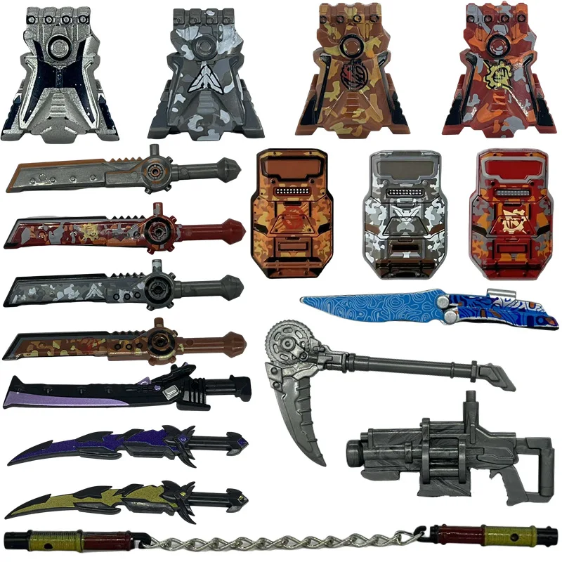 Building block weapon brother iron escape power machine armor Xuanyuan level set compatible with Lego building blocks