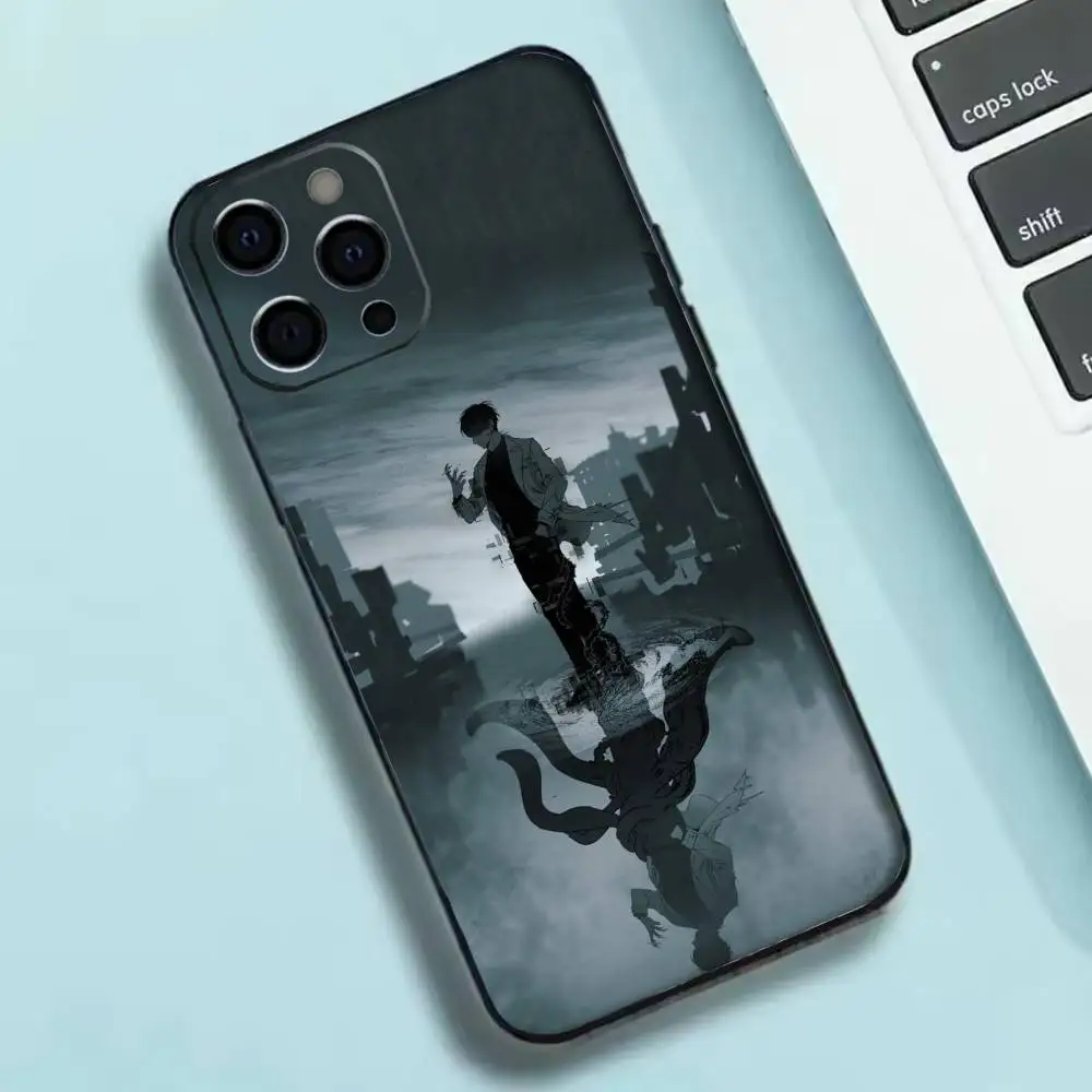 Чехол для телефона O-Omniscient Reader V-Viewpoint для iPhone17,16,15,14,13,12,11 Plus, мягкий черный чехол Pro Max