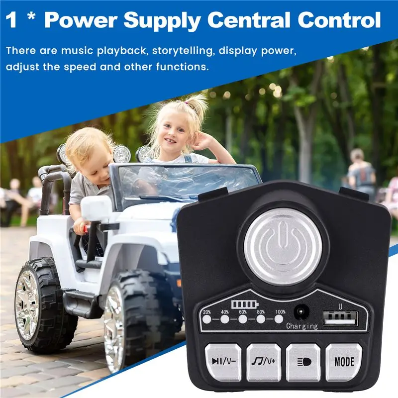 New 12V HB12V Multifunctional Central Control Panel for Children'S Electric Car Replacement Parts