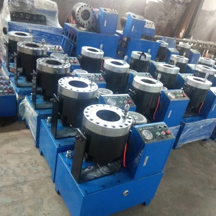 Supply 51 type electric pipe press hose joint crimping machine vertical and horizontal dual-purpose steel pipe shrinking machine