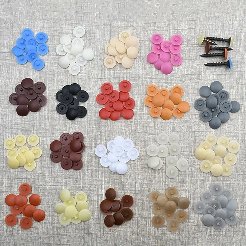 100pcs Screw Cover Cap for Hiding Fasteners and Improving Appearance Ecological Board Decorative Plug.