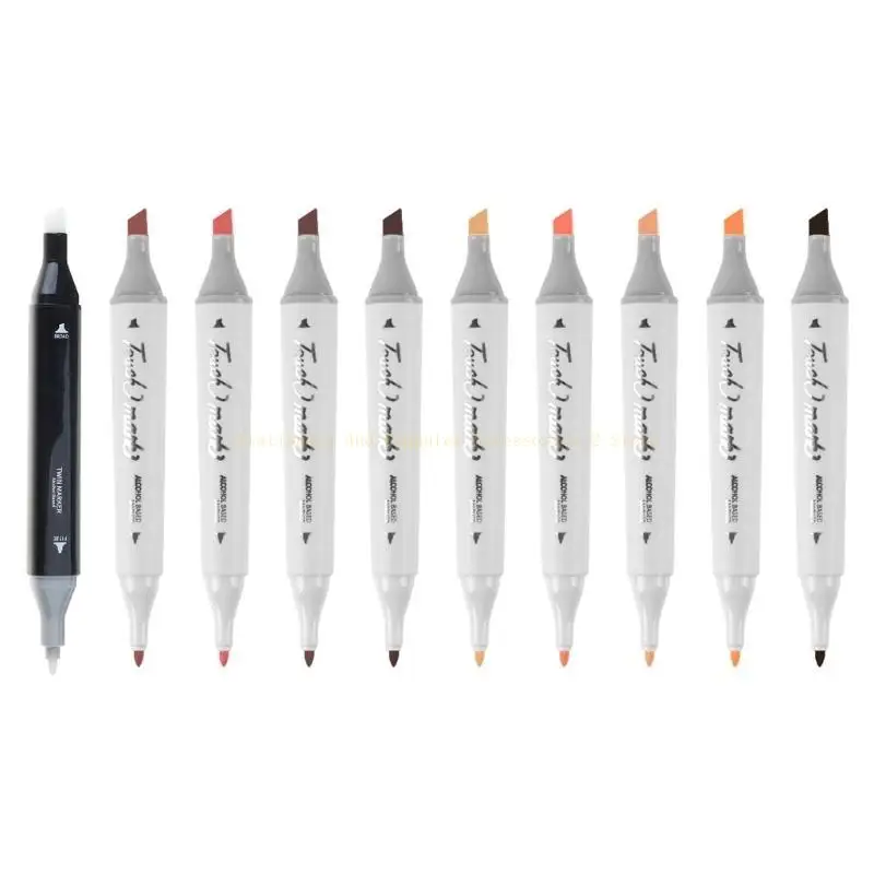 

Skin Tone Marker Duals Tip Marker Alcohols Based Skin Tone Art Marker Pens Gift