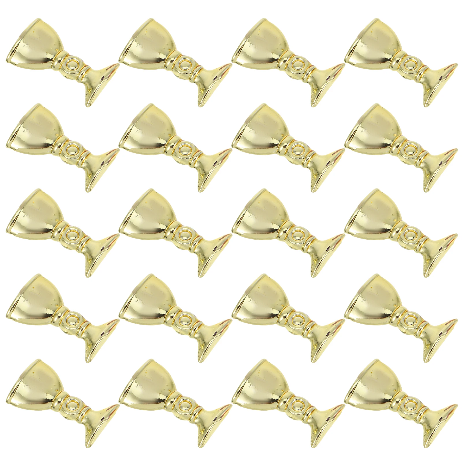 

100pcs Mini Plastic Holy Grail Cup Wedding Party Decorations Reusable Goblets Vintage Supplies Miniature Design Strong Material