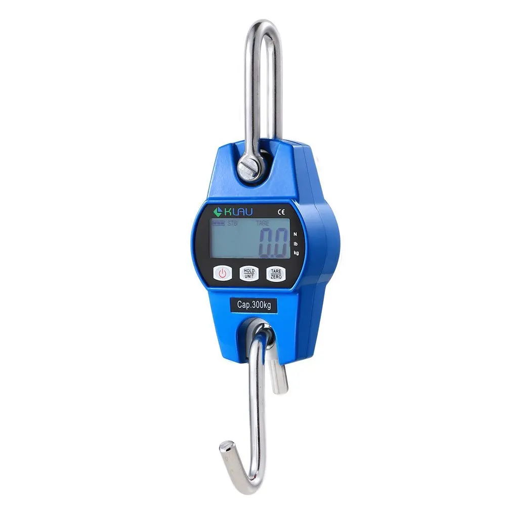 

Mini Weighing Scale 300kg/600lb Digital Hanging Crane for Industrial Farm Factory Outdoor Use