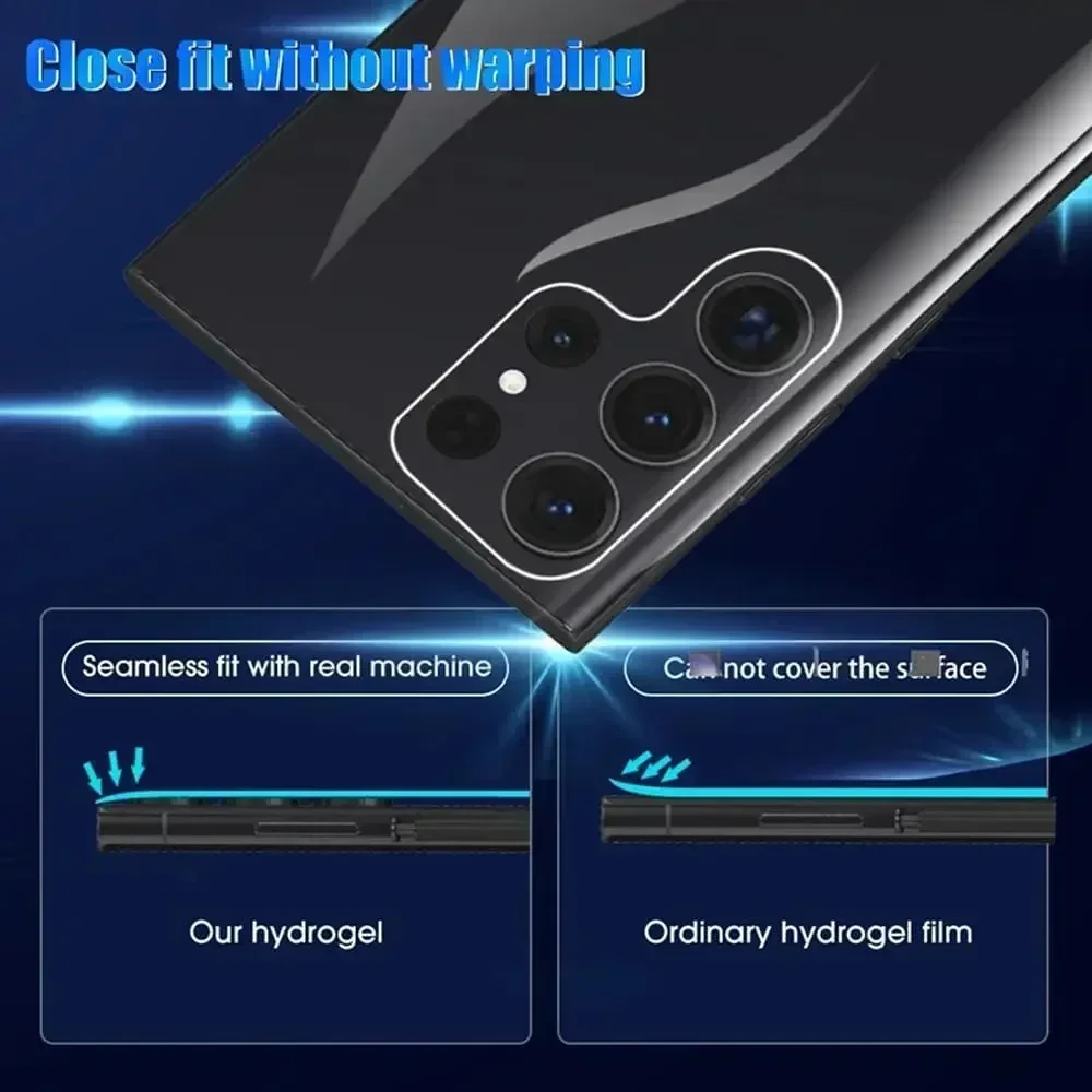 2-4PCS Matte Hydrogel Film for Samsung Galaxy S25 S24 S23 S22 S21 S20 Ultra Plus FE Full Cover Back Protector Film Not Glass - Image 4