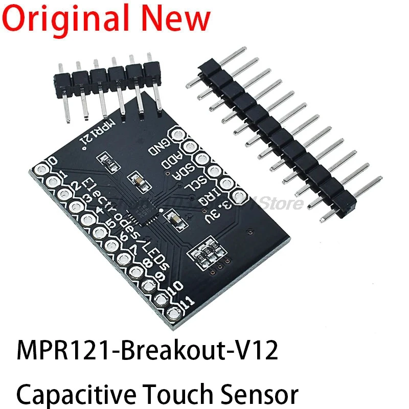 MPR121 Breakout V12 Capacitive Touch Sensor Controller Module I2C Interface keyboard Development Board for arduino