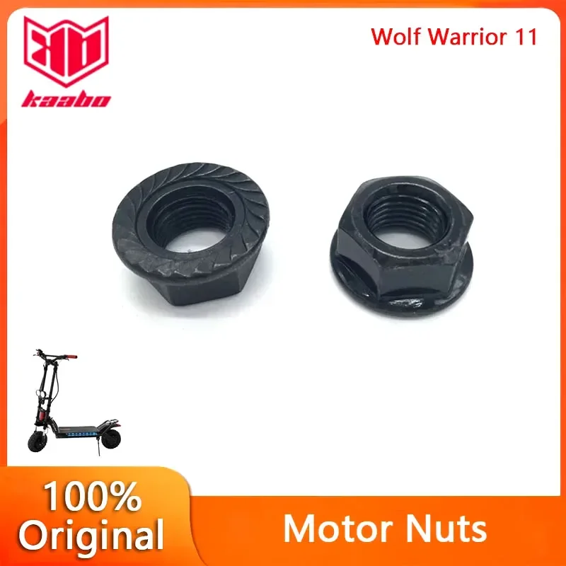 Original Motor Nuts Accessoris for Kaabo Wolf Warrior 11 Wolf GT Pro Electric Scooter Swing Arm Locking Nuts Motor Spare Parts