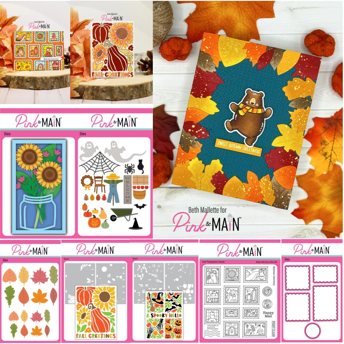 

Lots of Leaves Sunflowers Pop Up Card Metal Cutting Dies Clear Stamps Stencil DIY Scrapbook Diary Decoration Embossing Cut