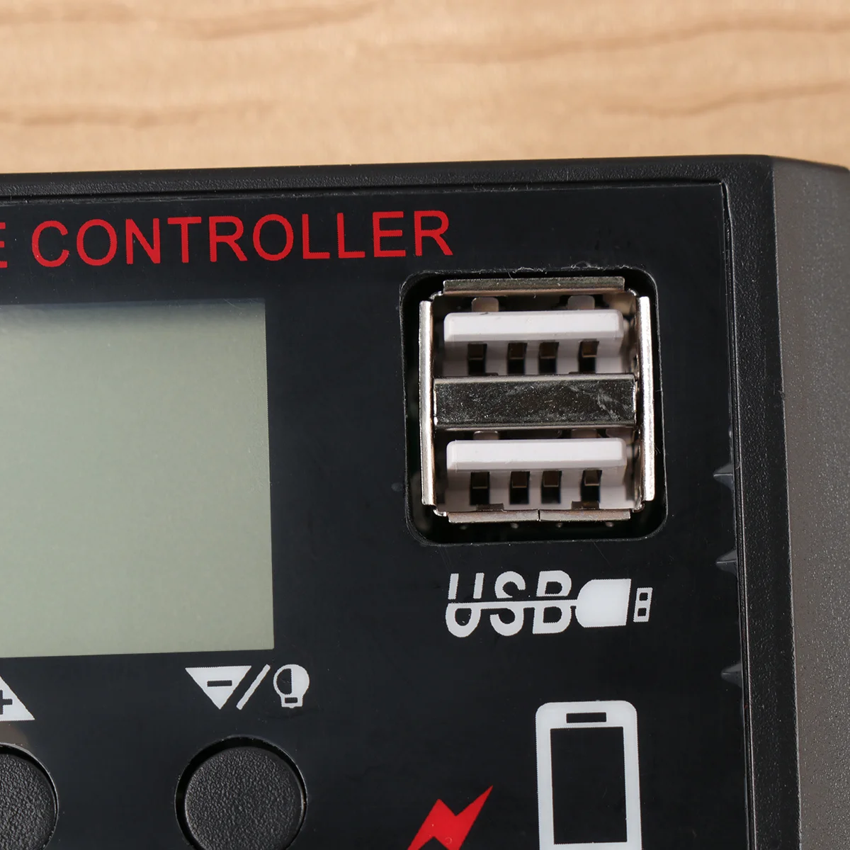 10A 12 فولت 24 فولت جهاز التحكم في الشحن Lcd Usb Pwm إدارة الشحن الإفراط في الحالي ماس كهربائى اتصال عكسي