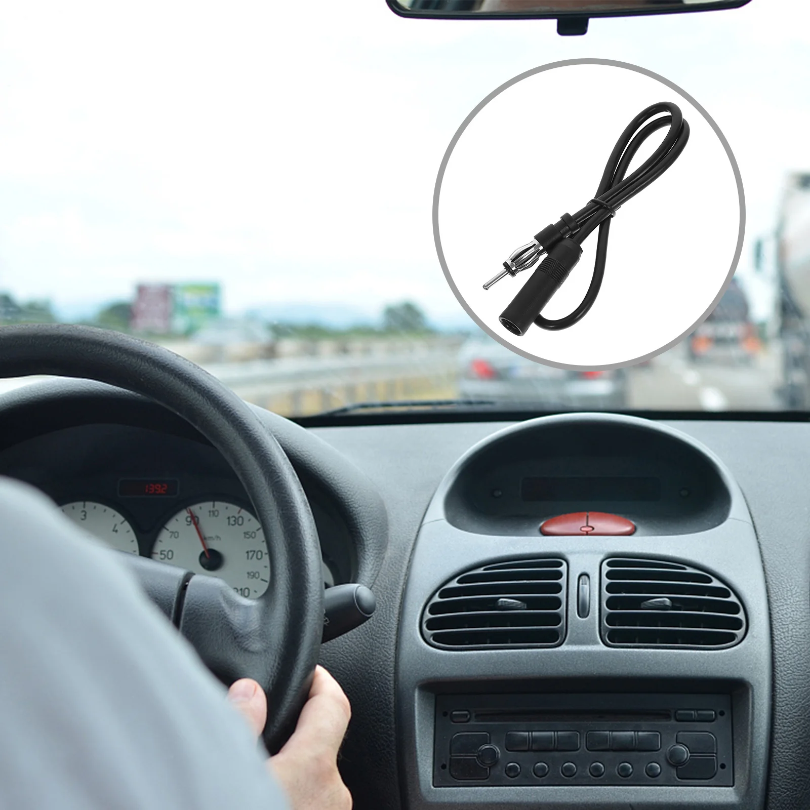 

Car Radio Connect Cable Universal Cd Player Extension Long Fm/Am Adapter Interface Converter For Cars Trucks Stereo Antenna
