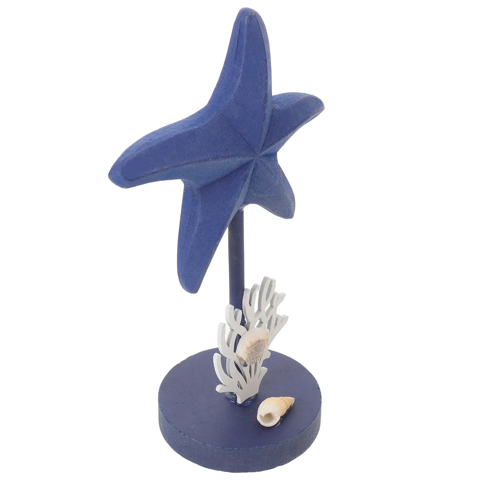Rustic Wooden Decor Beach Themed Sea Star Summer Ocean Party Ornament Christmas Holiday Celebration Accent