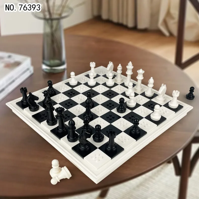 Chessboard Building Block  Compatible with Major Educational Puzzle Game