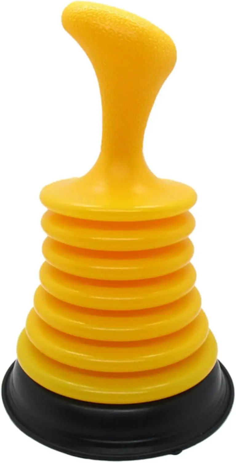 

Mini Sink Plunger with Ergonomic Grip for Bathroom Kitchen Drain Clog Removal