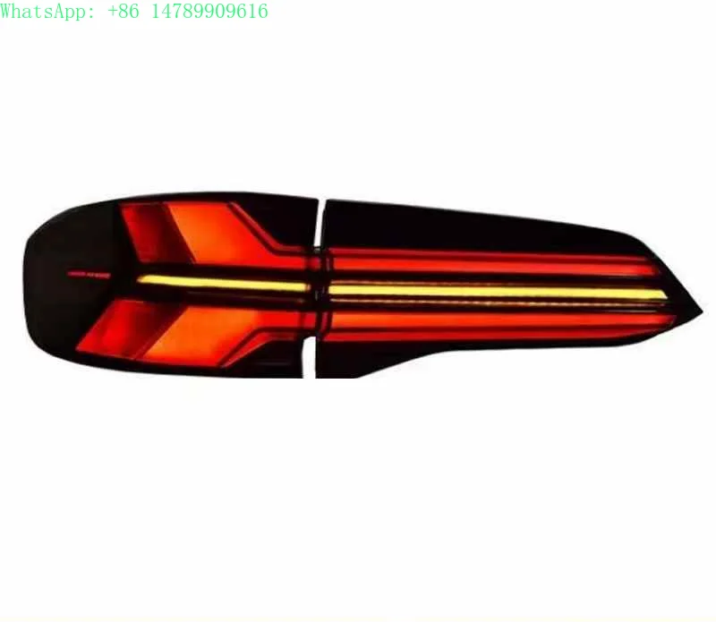 X5 LED Tail Light Assembly for 19-22 G05 G18 Models 24 LCI Model Modification New 12V Clear 5000 Lumens 6000K