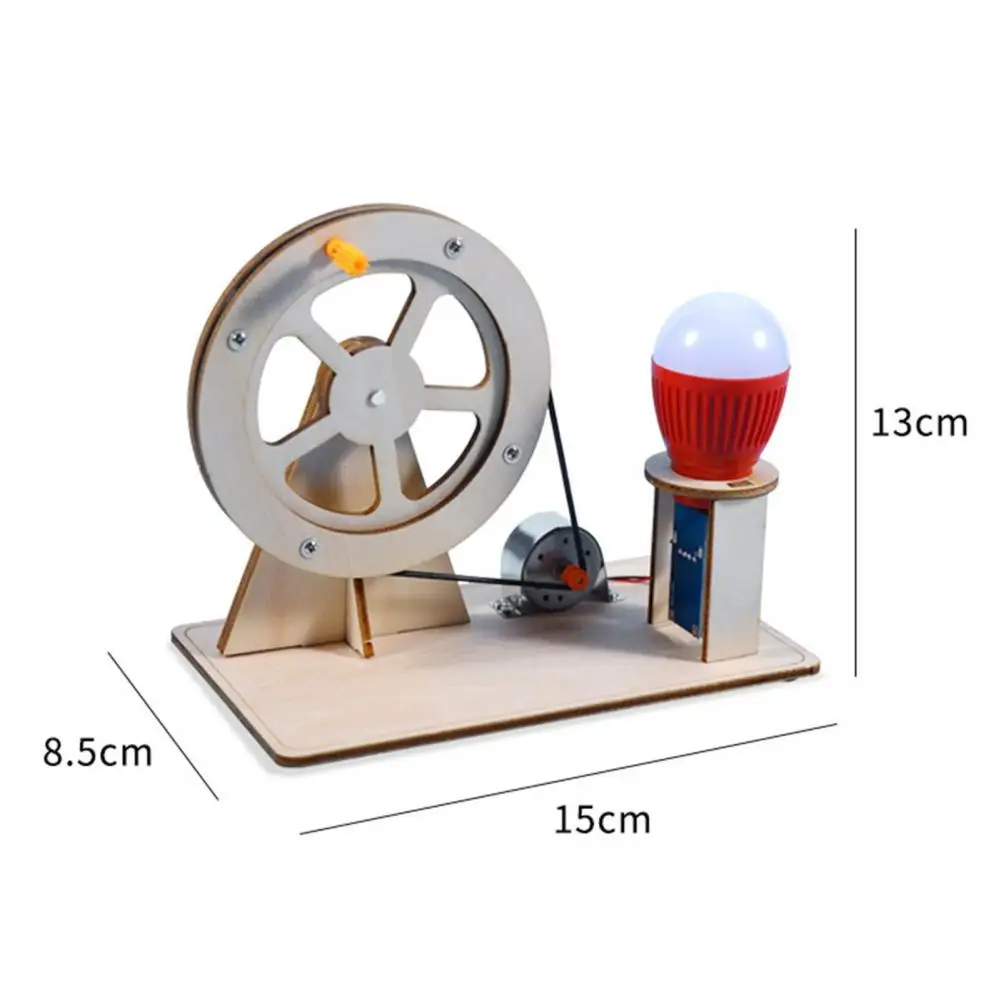 Practical Generator Making Kit Creative Thinking Problem Solving Lightweight Hand-cranked Generator Set for Laboratory