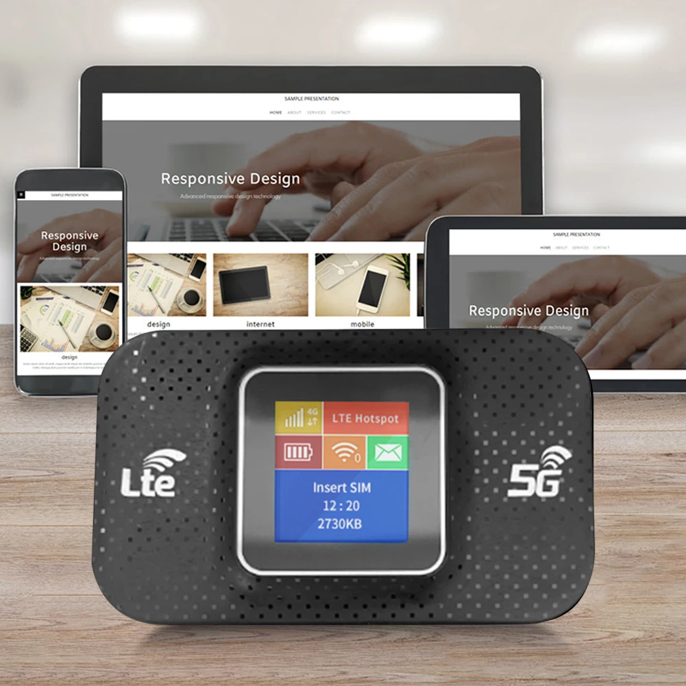 4G Lte WIFI Router Sim Card Slot Unlock Modem 3650mAh Mini Outdoor Hotspot 150Mbps Mobile WiFi Router WIFI Hotpot for Car