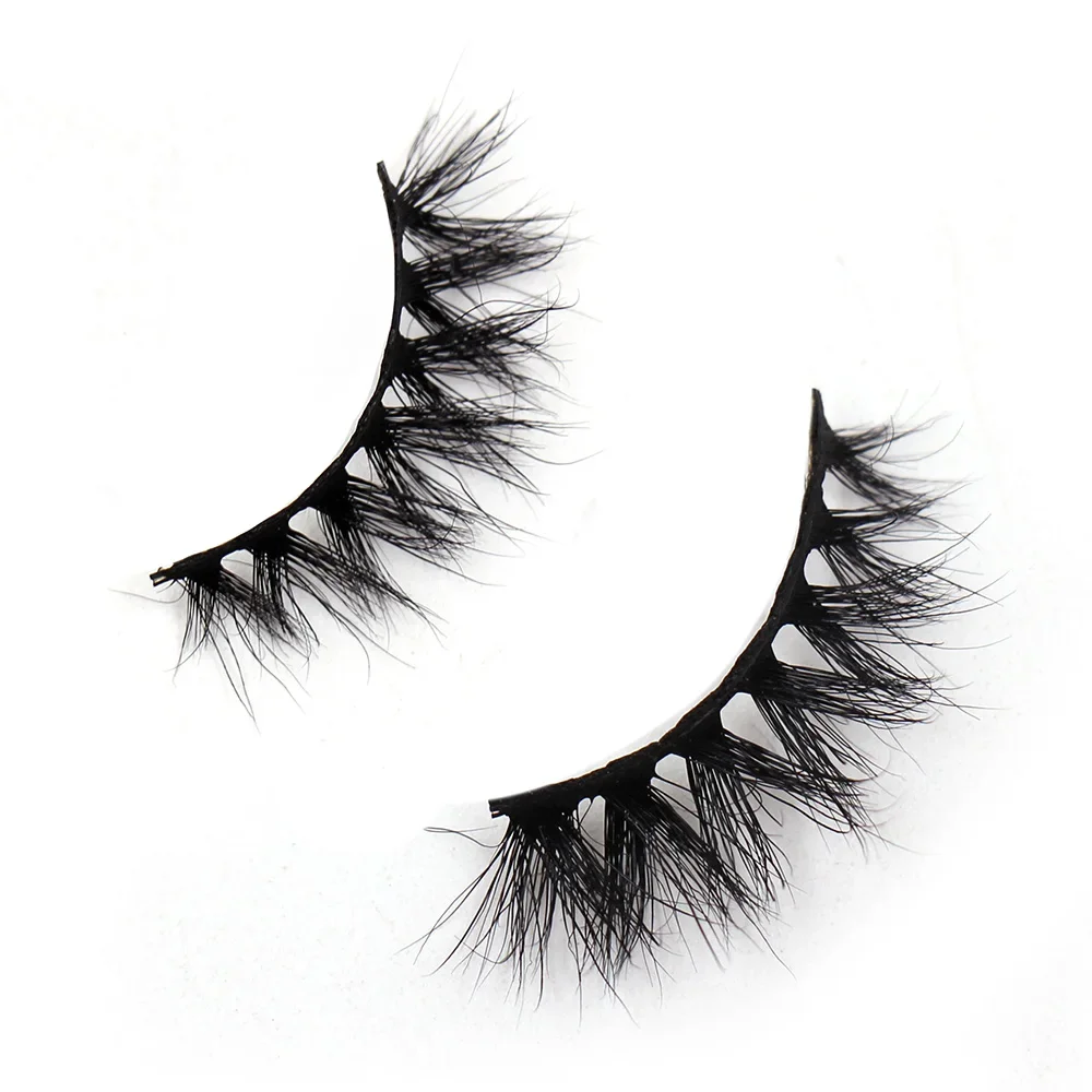 LEHUAMAO Makeup 3D Mink Lashes False Eyelashes Fluffy Soft Wispy Volume Natural long Eye Eyelashes Reusable Lashes