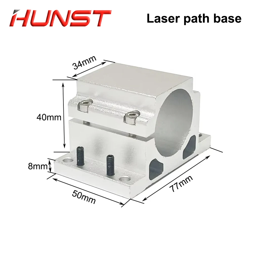 مشابك رأس الليزر HUNST، أجزاء رأس الليزر بقاعدة مسار الليزر، مناسبة لآلات الوسم بليزر الألياف #3